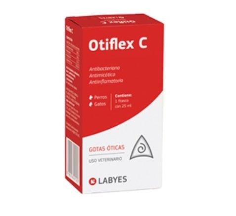 Otiflex C 25 mL ( Ciprofloxacina - Ketoconazol - Prednisolona )